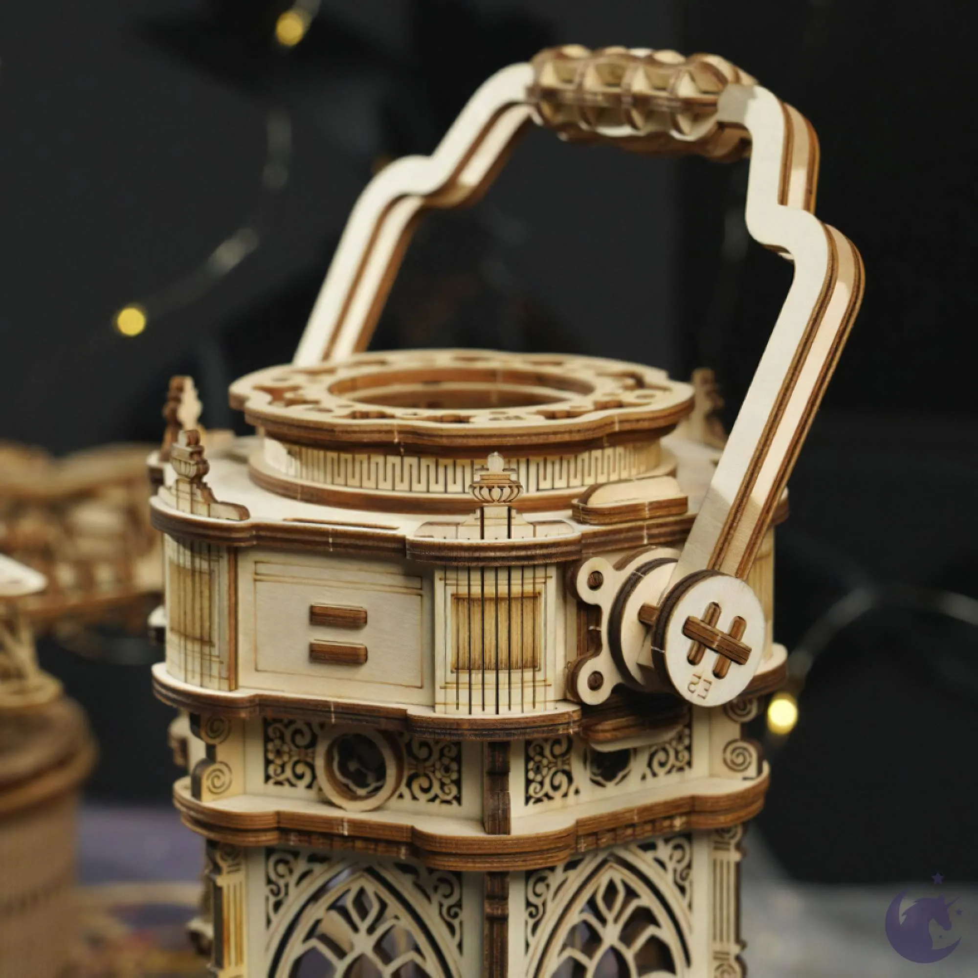 Victorian Lantern | Robotime ROKR AMK61 DIY Mechanical Music Box