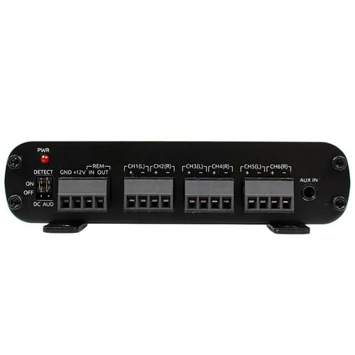 Wavtech 6 Channel Line Output Converter LOC with Multi Function Remote link6