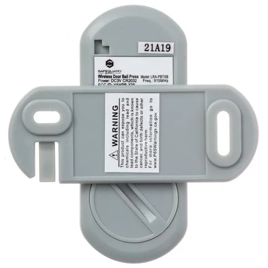 Wireless Doorbell   Flashing Strobe Receiver Kit from Safeguard Supply LRA-D1000S-L