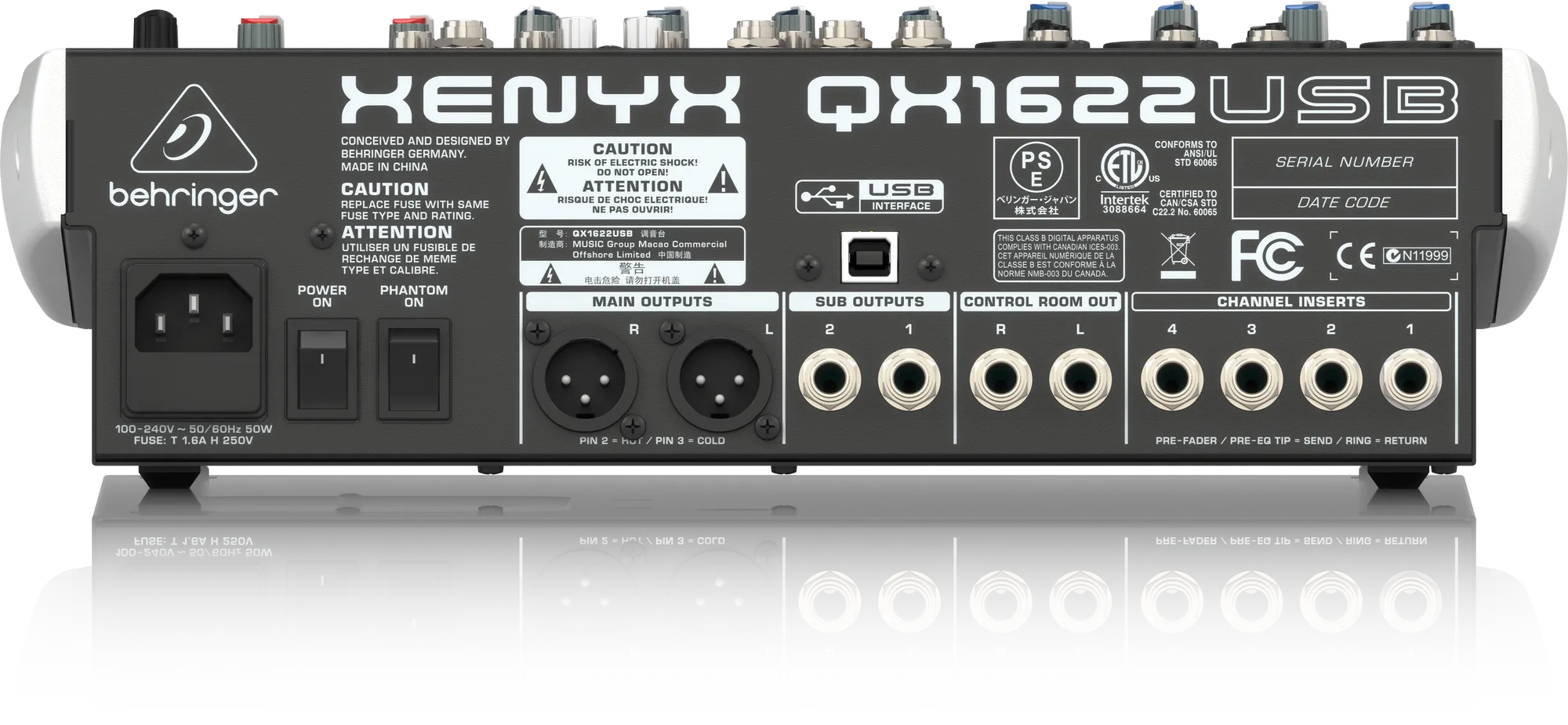 XENYX QX1622USB