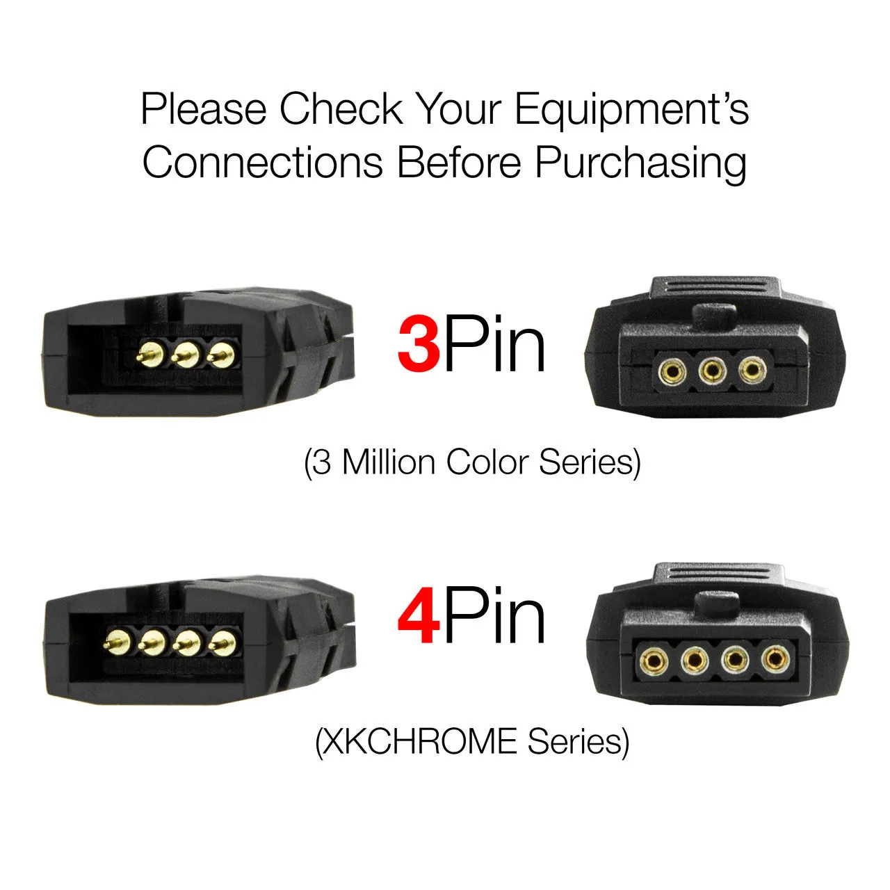 XKGlow Tubes 3 Million Color LED Accent Light Car/ Truck Kit - LED tubes