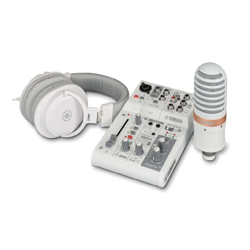 Yamaha AG03Mk2 LSPK USB Loopback Livestreaming Kit