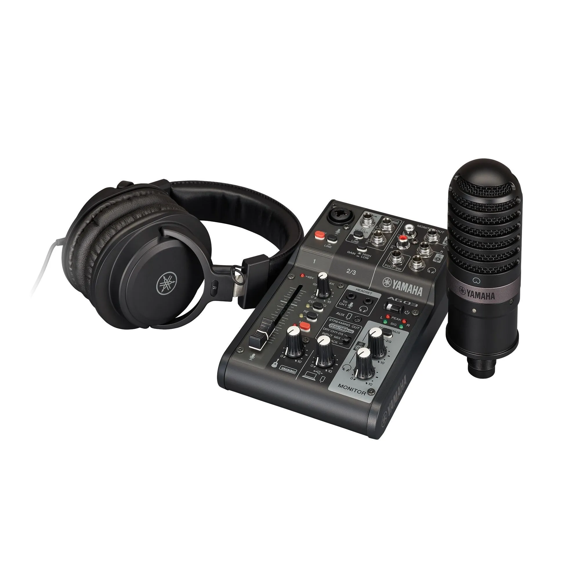 Yamaha AG03Mk2 LSPK USB Loopback Livestreaming Kit