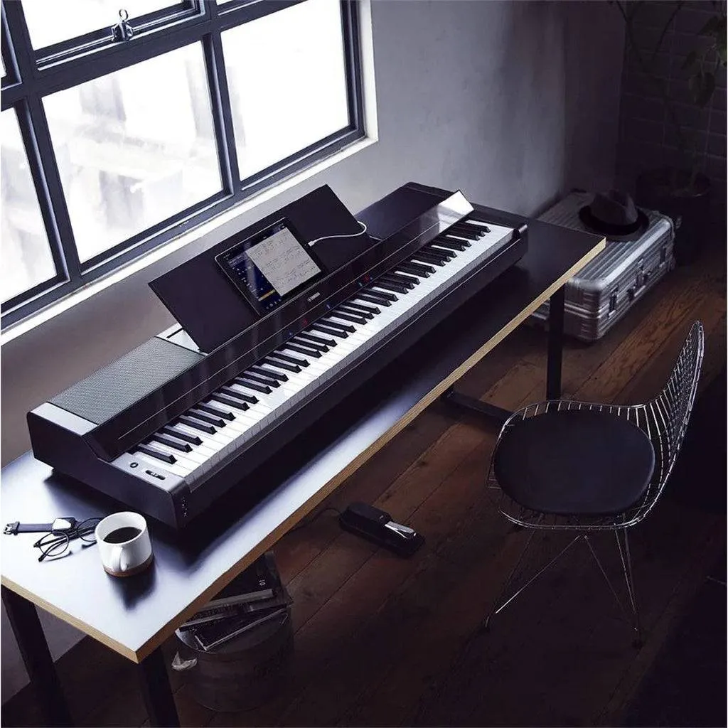 Yamaha PS500 88-key Smart Digital Piano - Black