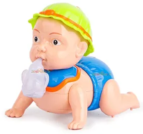 zest 4 toyz Musical Baby Crawling Toy for Kids with 3D Lights & Music Toys for Babies - Multicolor (Pack of 1)
