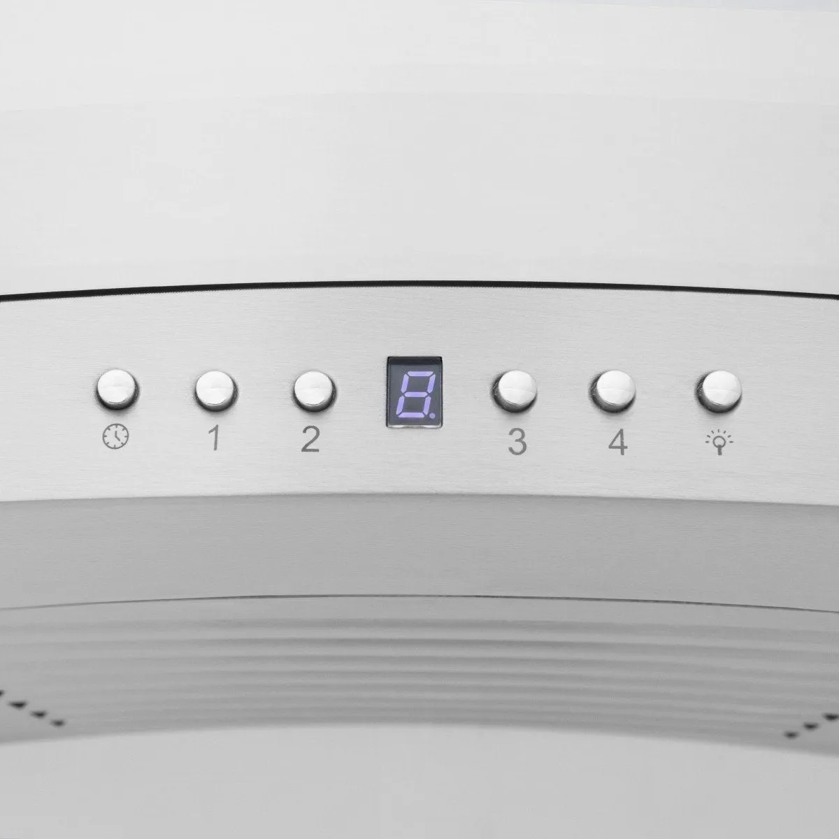 ZLINE 24-Inch Wall Mount Range Hood in Stainless Steel with Built-in CrownSound Bluetooth Speakers (KN4CRN-BT-24)
